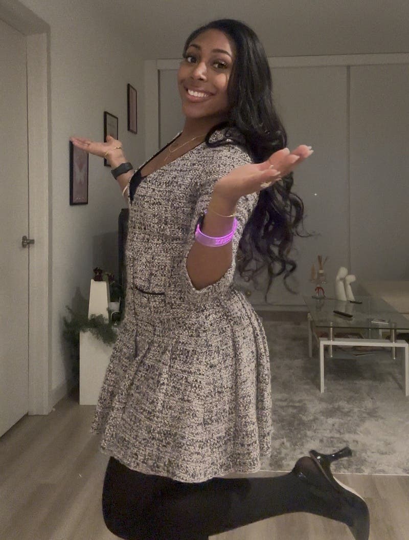 Tweed Mini Dress by Maje | Rent the Runway