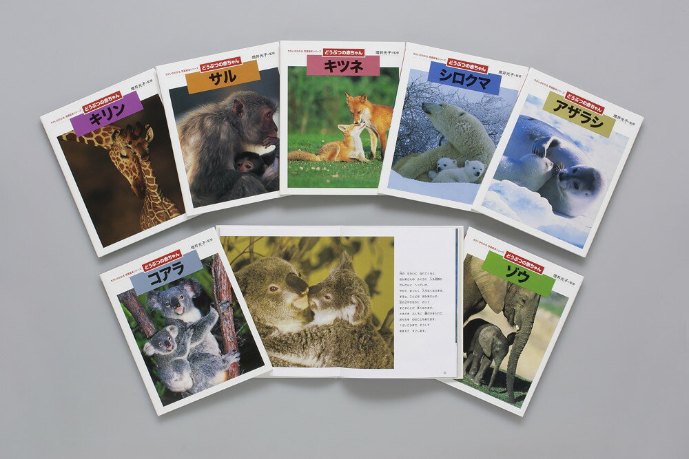 楽天市場】偕成社 教科書にのってるどうぶつの赤ちゃん（全6巻セット