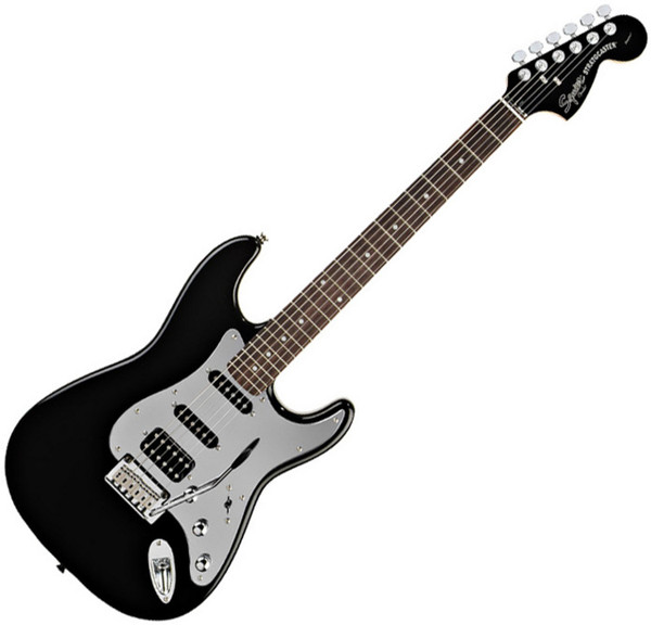 DISC Squier by Fender Standard Strat HSS Special, Black Mirror at