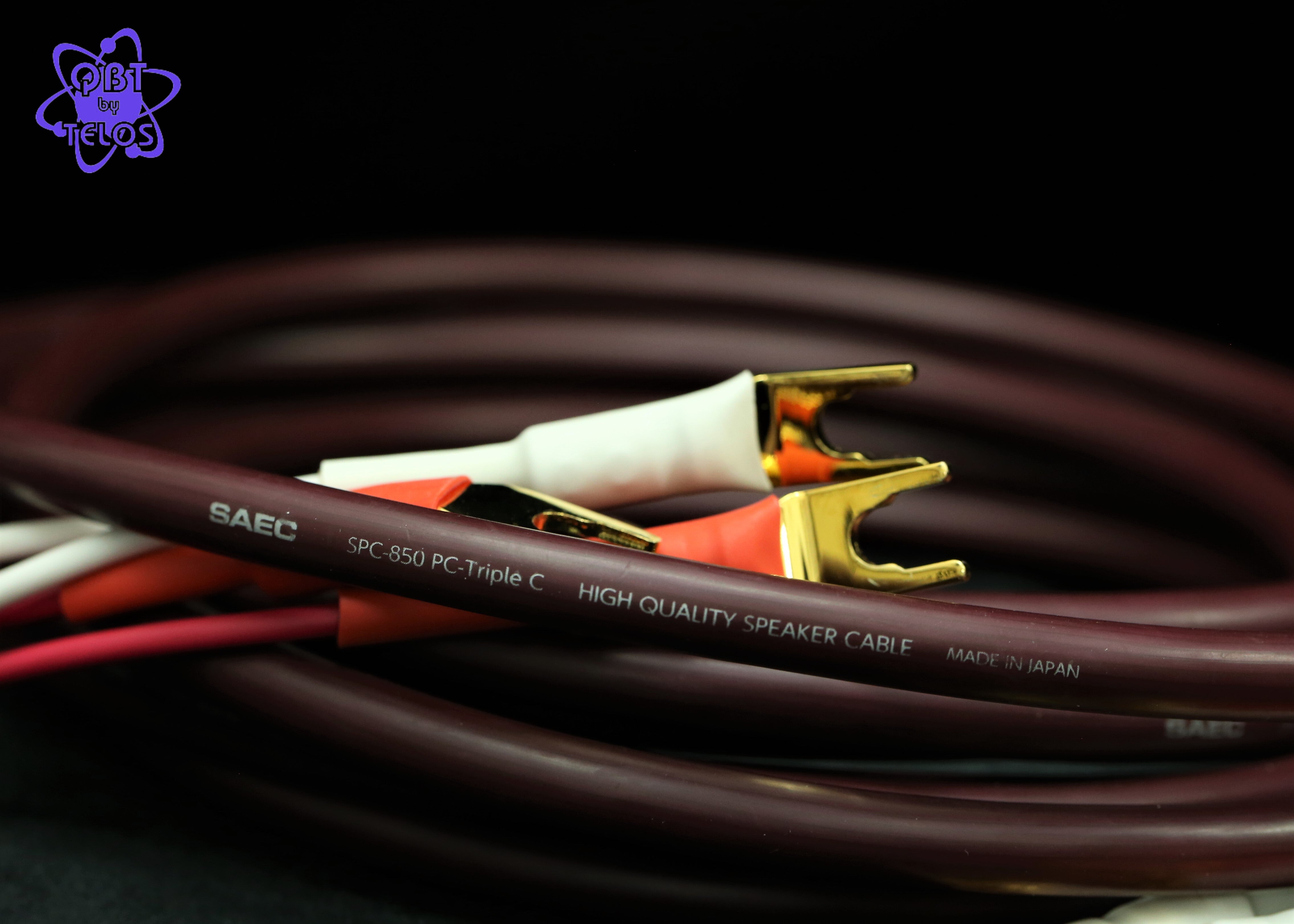 SAEC SPC-850 Triple C Speaker Cable – Ramble Audio