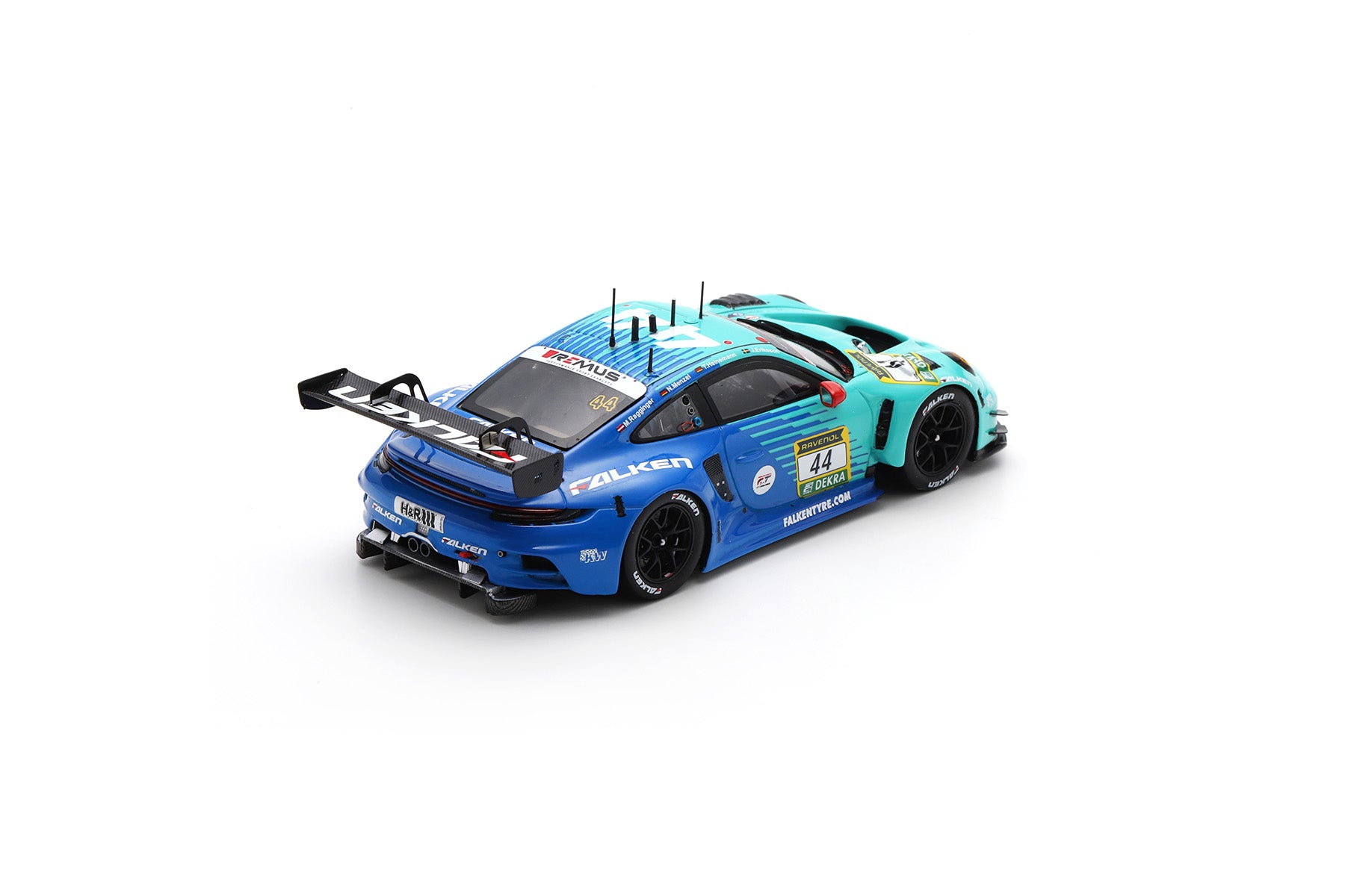 Spark SG949 1/43 Porsche 911 GT3 R (992) No.44 Falken Motorsports