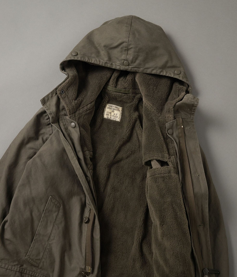 ドイツ軍 フィールドパーカー ミリタリー 82年製 ドイツ軍 フィールド