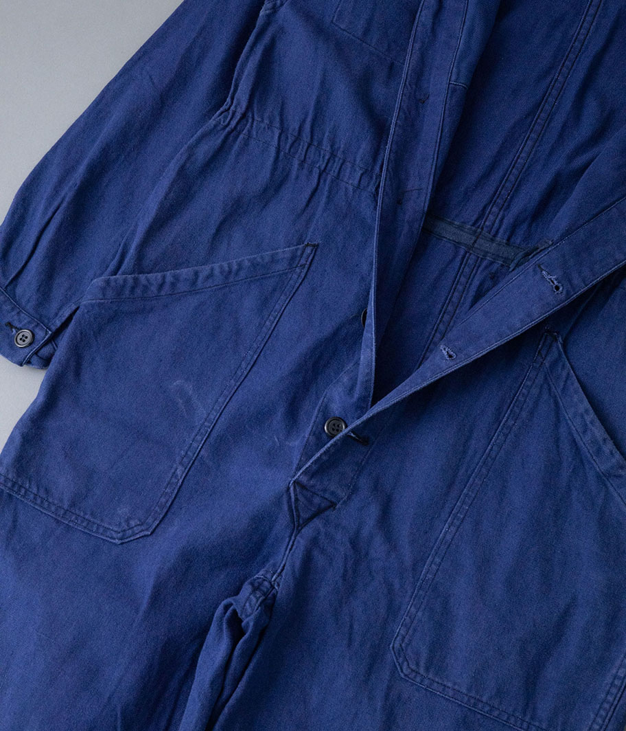 70's フランス軍コットンツイルオールインワン - Fresh Service