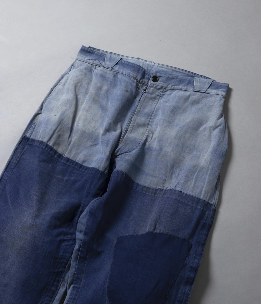 40's - 50's コットンツイルフレンチワークパンツ - Fresh Service
