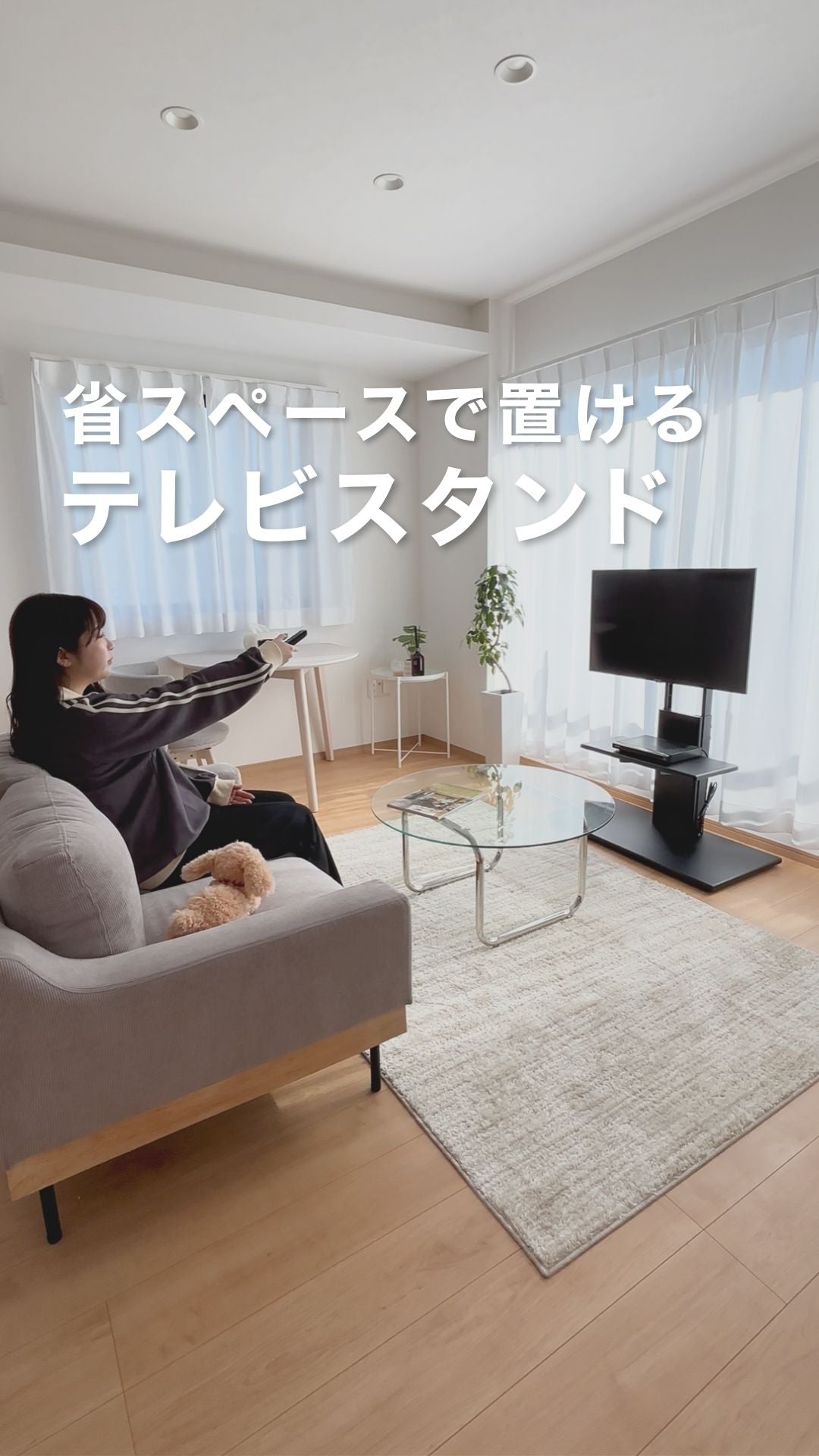 テレビスタンド 『Fliyga フリーガ』 左右首振りタイプ ロータイプ 32