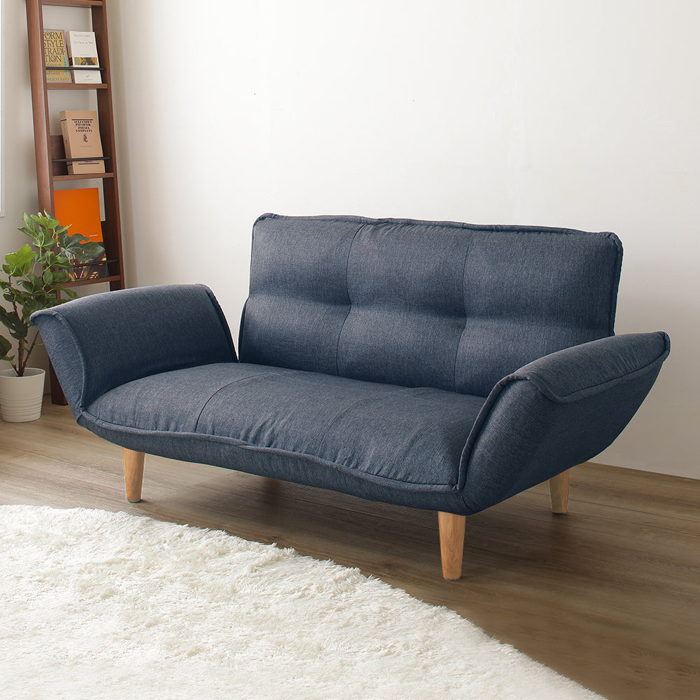 日本製 リクライニングソファ『Coroli コロリ』/脚を外せばローソファ