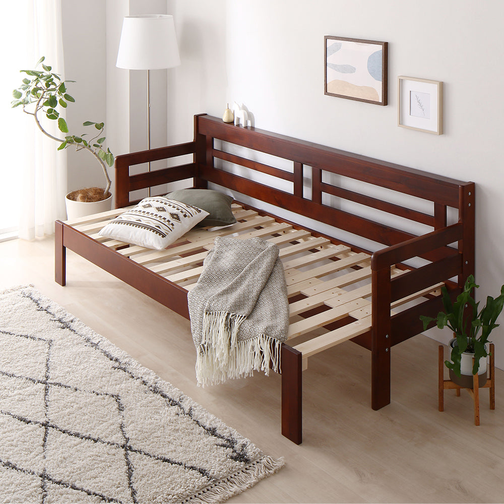 天然木 すのこ ソファーベッド / 伸縮式デイベッド – RASIK（ラシク