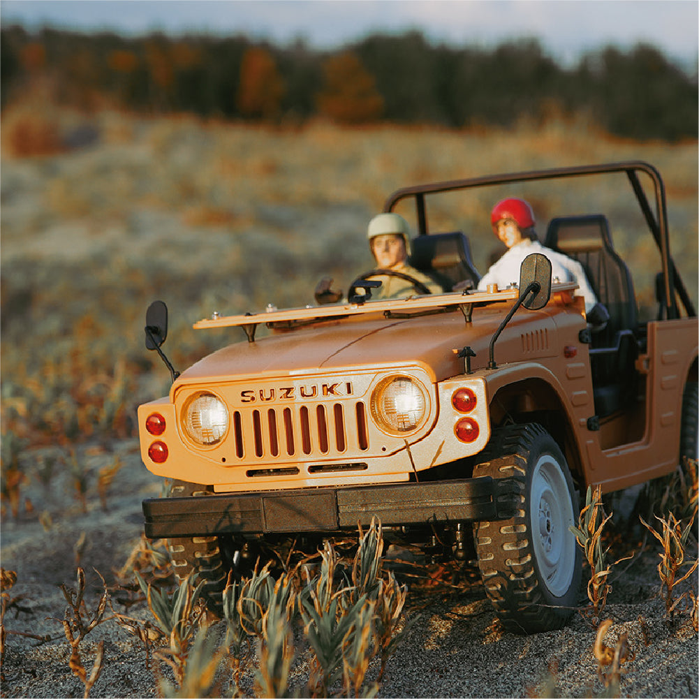 WPL JAPAN C74−1スズキジムニー幌タイプ(JA11C)用 ドアヒンジパーツ(4