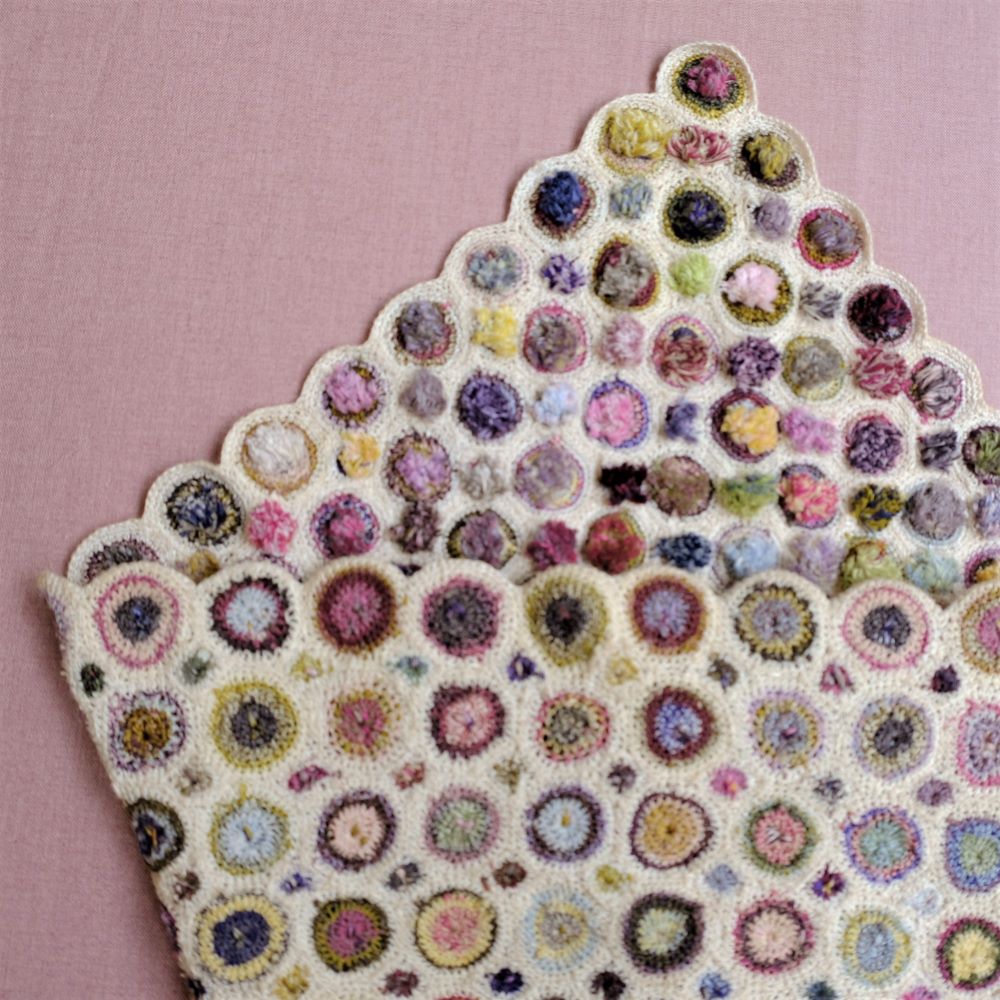 ソフィーディガール 襟 ミニショール 刺繍 美品 ソフィーディガール 襟