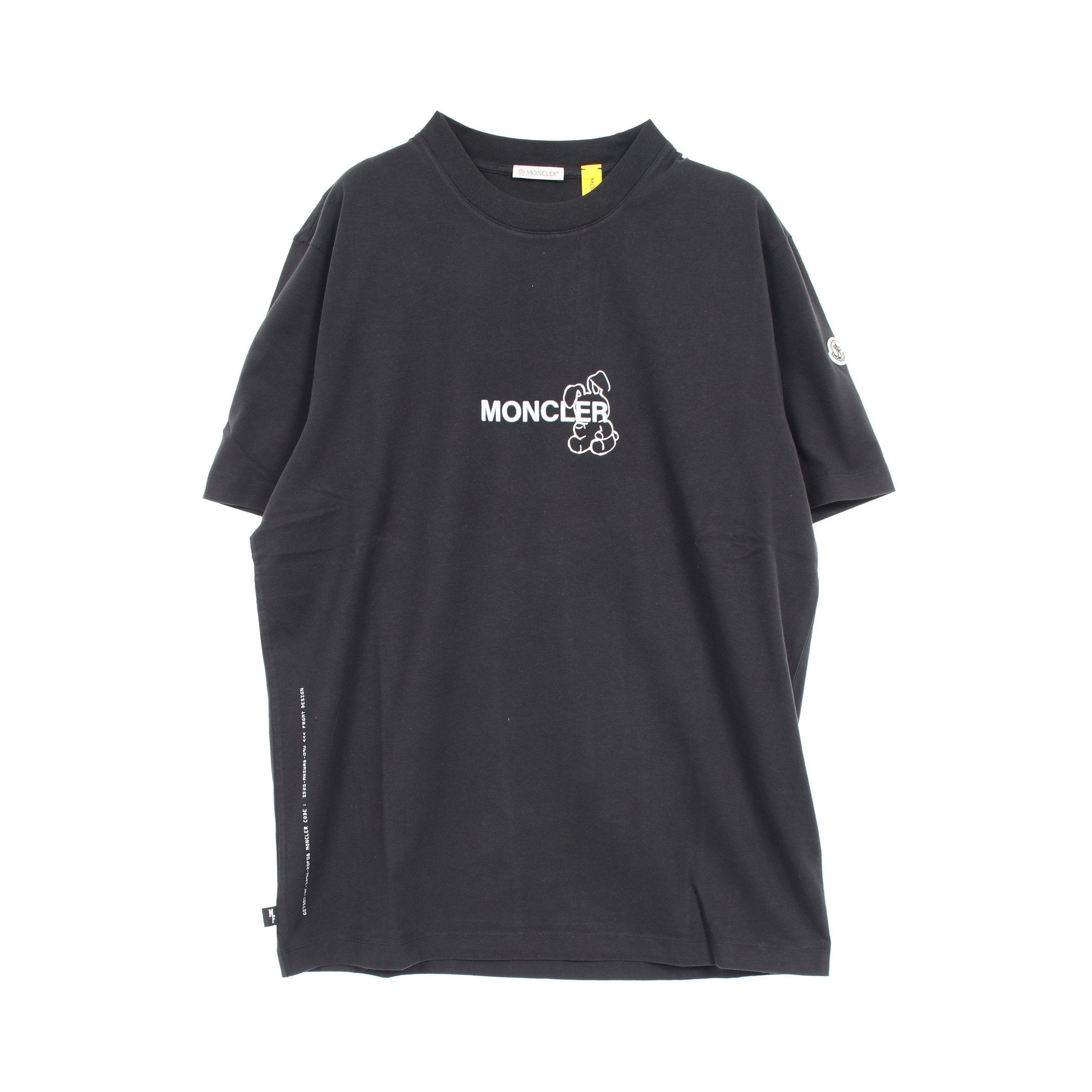 MONCLER × FRGMT Tシャツ コットン ブラック モンクレール – RECLO