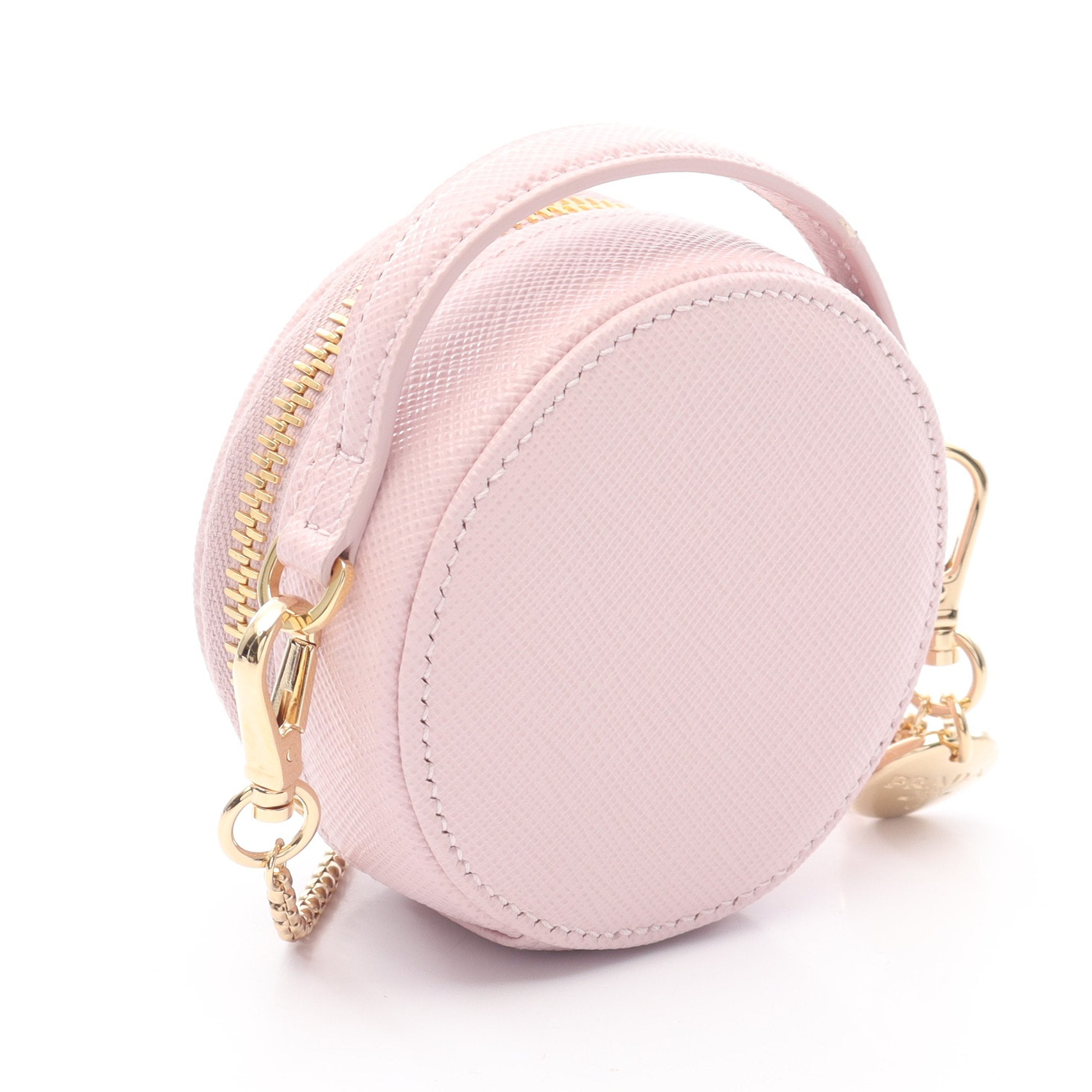 サフィアーノ トライアングル ミニポーチ チェーンショルダーバッグ