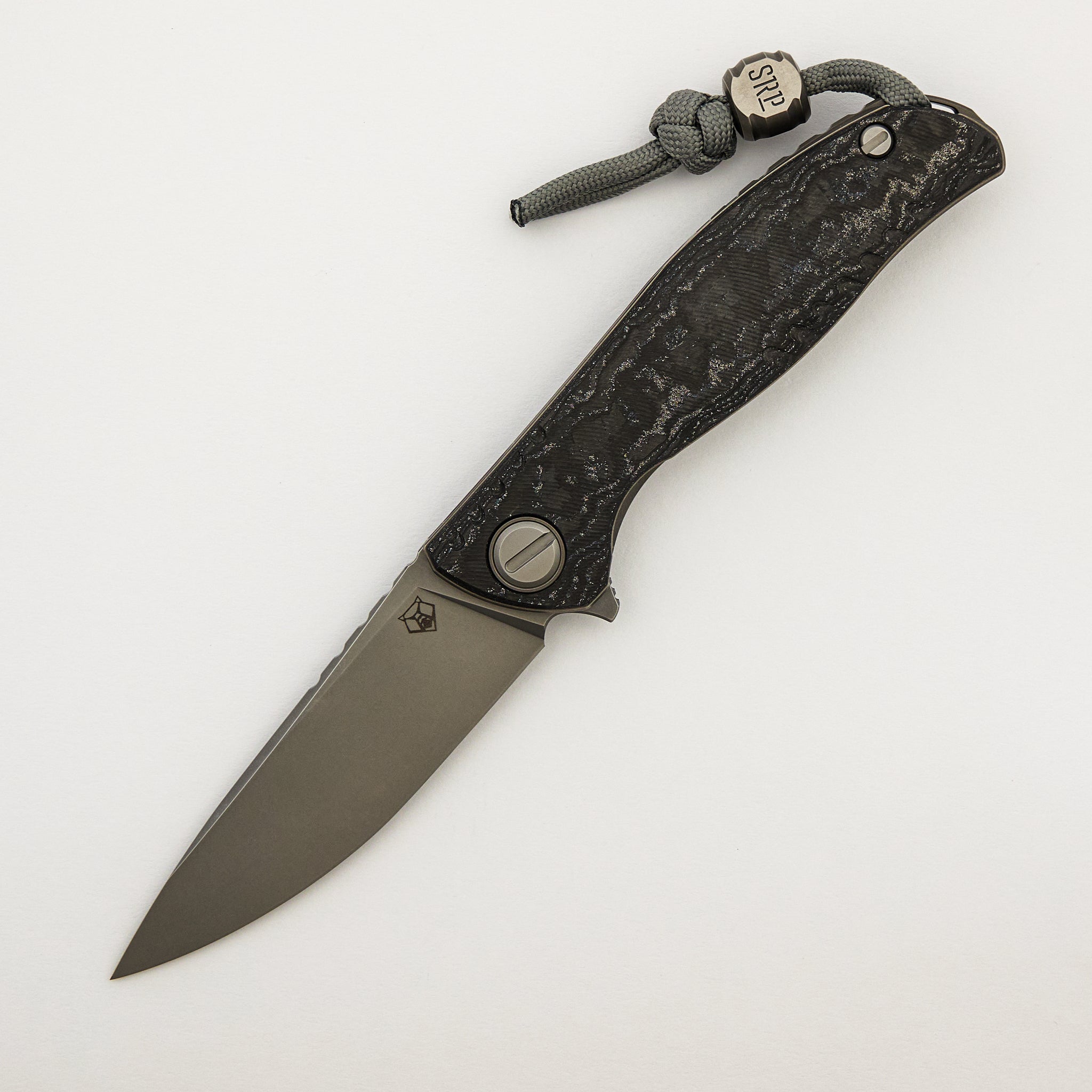 ACE JAGT - Black Canvas Micarta - Satin