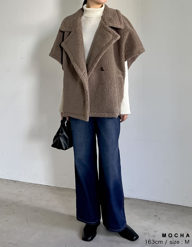 テディボアポンチョジャケット - ジャケット/アウター通販 | 人気