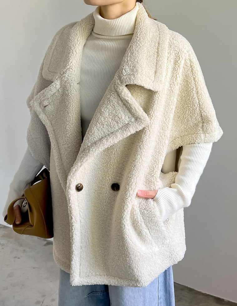 テディボアポンチョジャケット - ジャケット/アウター通販 | 人気