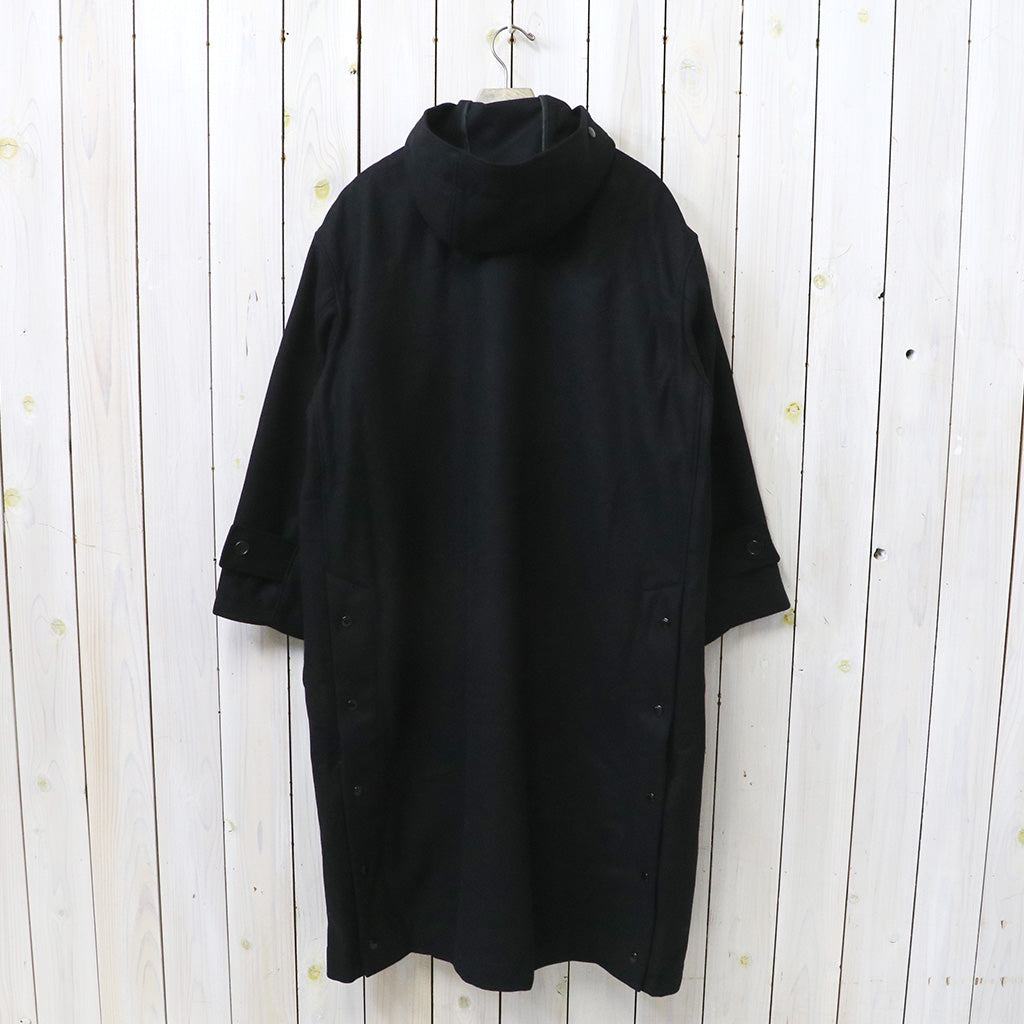 ENGINEERED GARMENTS : Duffle Coat-24oz Wool Melton (Black