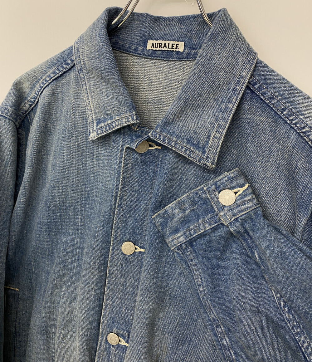 AURALEE デニムジャケット Selvedge Faded Light Denim A25SB01DE 25SS