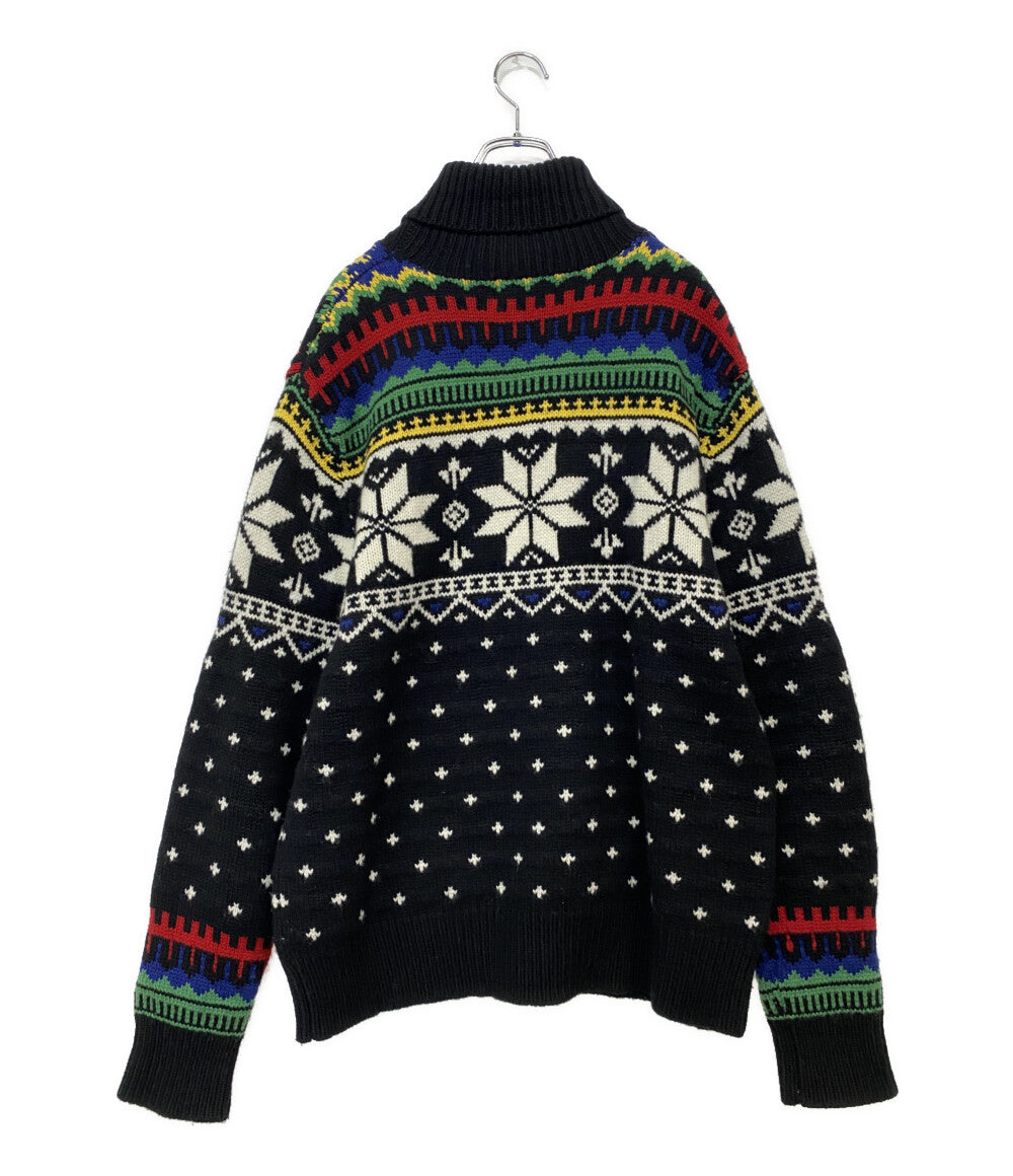 美品 POLO RALPH LAUREN ニット ノルディックニット タートルネック