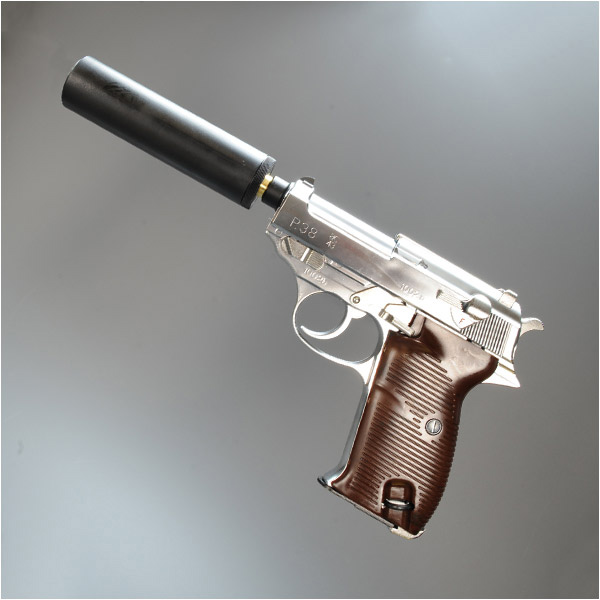 マルシン mp40 モデルガン 樹脂製 ワルサーp38 ホルスター