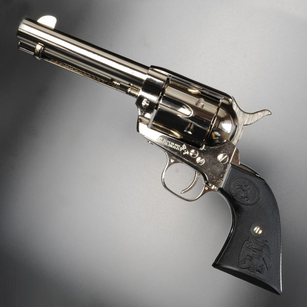 タナカ ガスガン COLT SAAシビリアンD.C ニッケルフィニッシュ