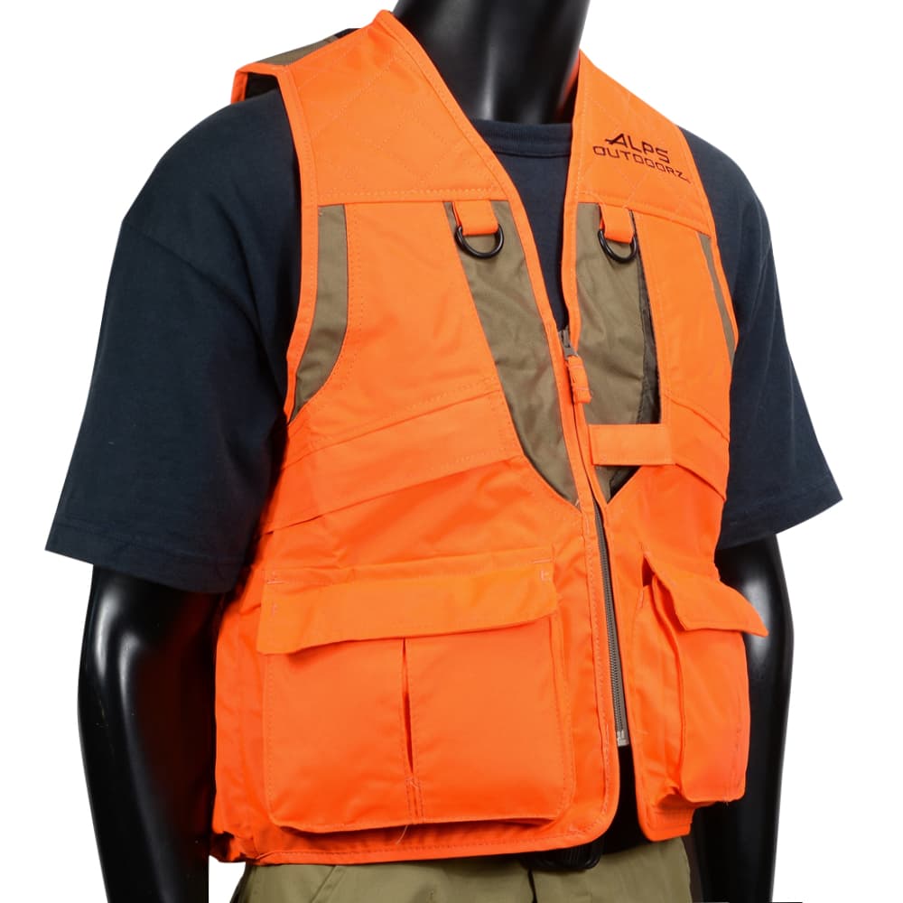 ALPS OutdoorZ ハンティングベスト 狩猟用 セーフティオレンジ S/M