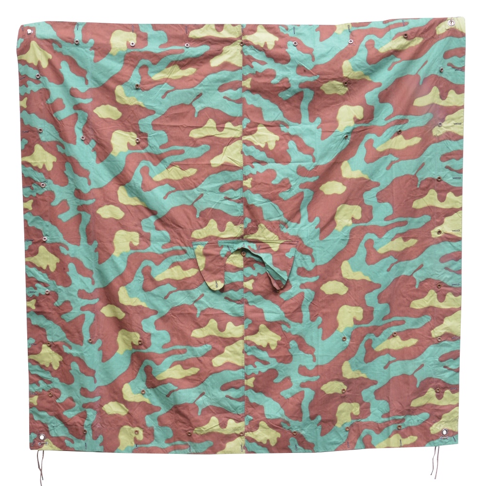 イタリア軍放出品 テントシート 軍幕 サンマルコ迷彩 | ミリタリー