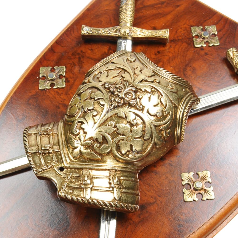 DENIX 壁掛けディスプレイ 鎧&剣 エクスカリバー ジョワユーズ DX508