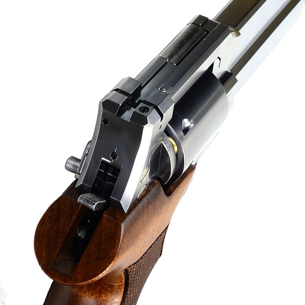 マルシン ガスガン MATEBA マテバ 5インチ シルバーABS 木製グリップ