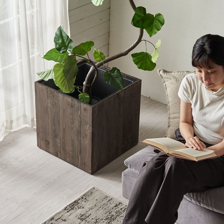 プランターカバー ウッドプランターボックス ウッドプランターカバー