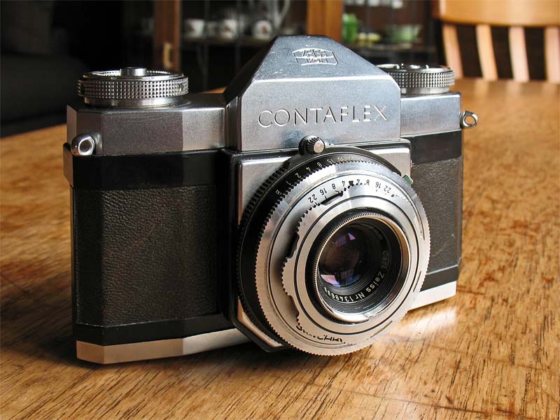 CONTAFLEX1型ZEISS IKON Tessar1:2.8f=45mm Zeiss Ikon Contaflex with