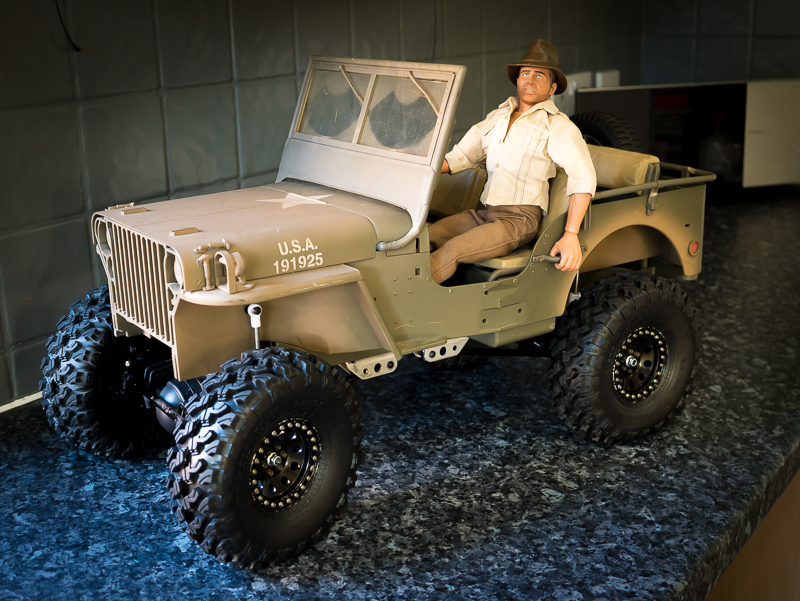 1/6 Scale Willys Jeep RC Conversion – Part 1 | Retrocosm's Vintage