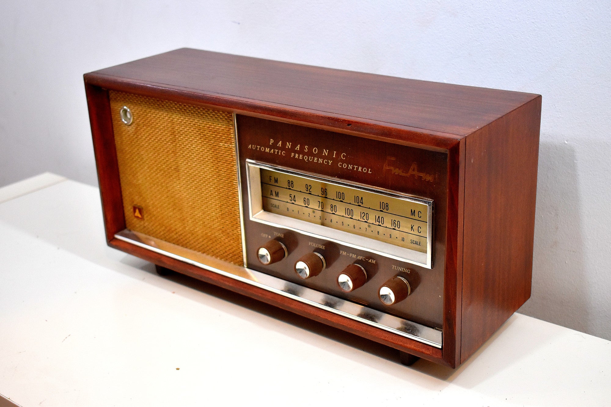 Bluetooth すぐに使える - ウッド 1963 パナソニック モデル 782 AM FM