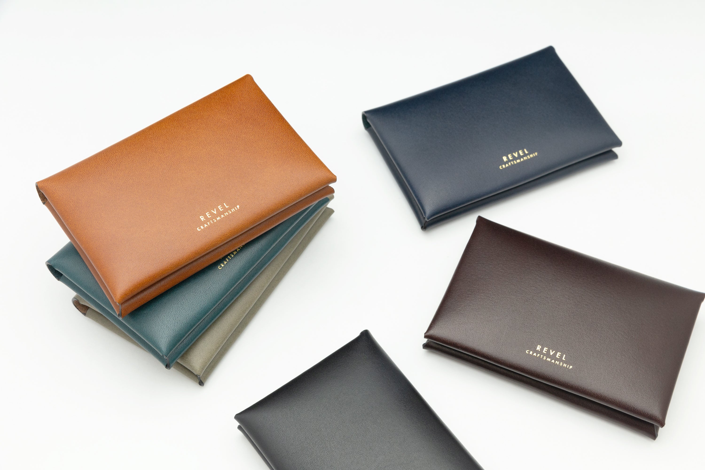SLIM CARD CASE BURGUNDY｜『REVEL』公式通販ストア