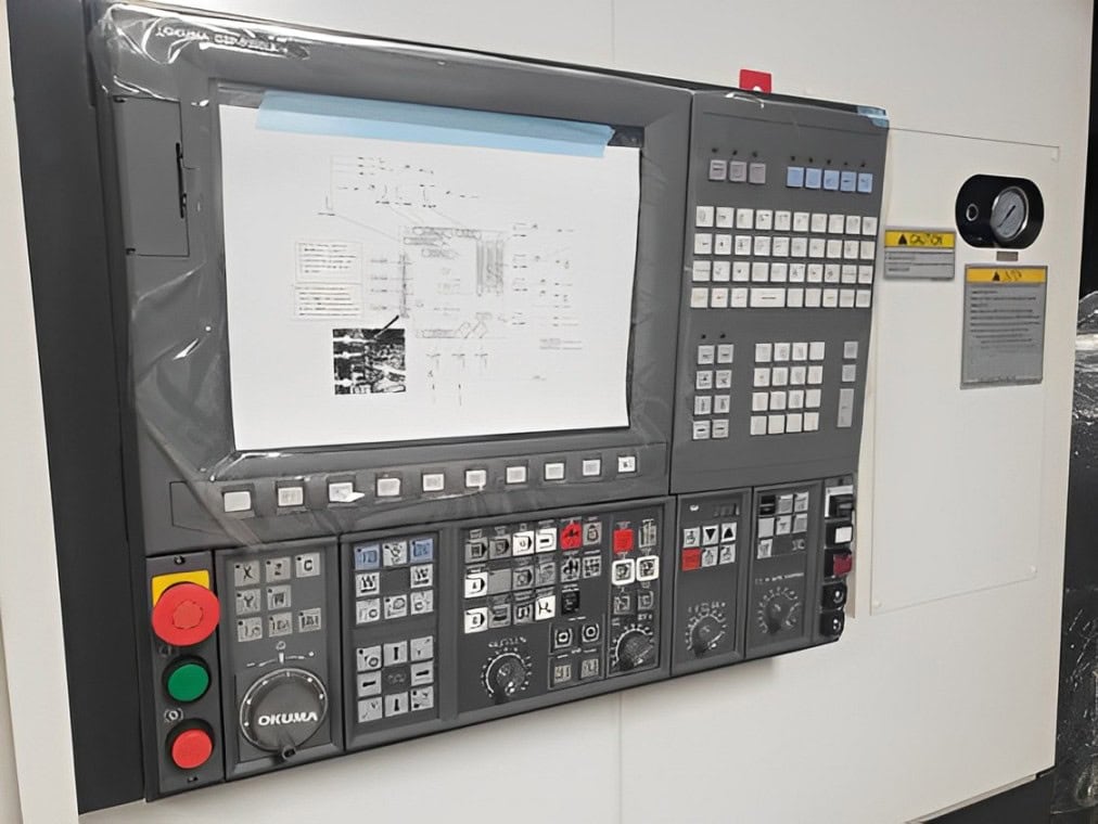 Okuma Genos L3000MYW-E X 400 CNC Multi-Axis Lathe, 2023 - Live