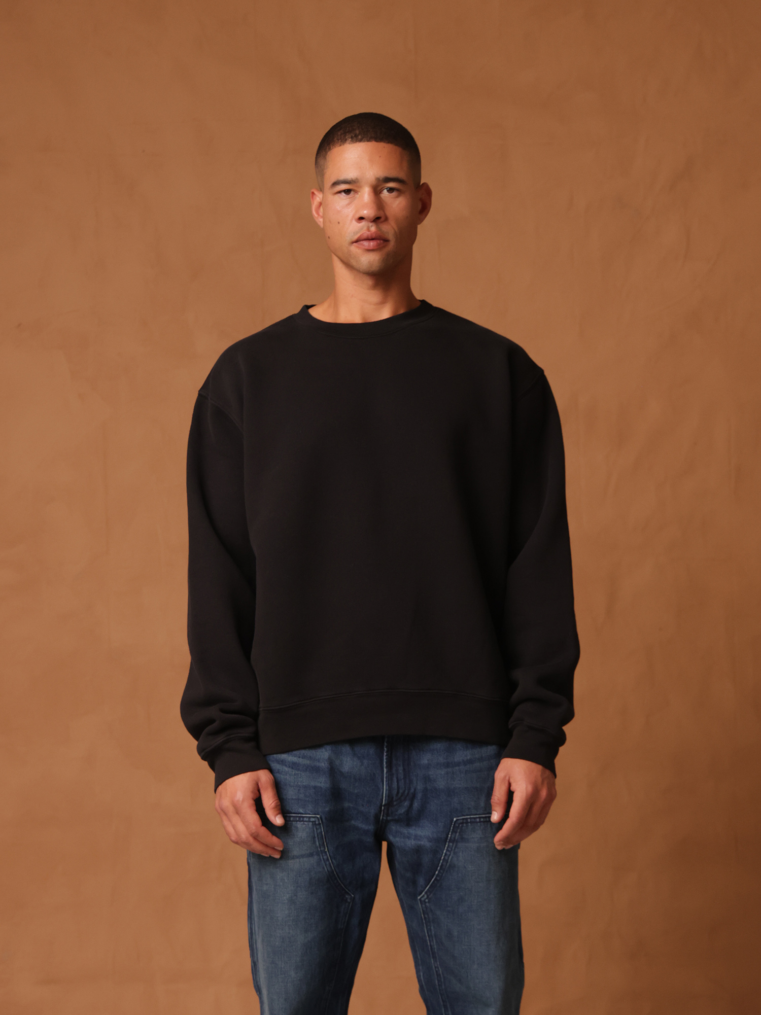 RHC x Jerrod Pahl レッドハーフジップトレーナー RHC x Jerrod Pahl