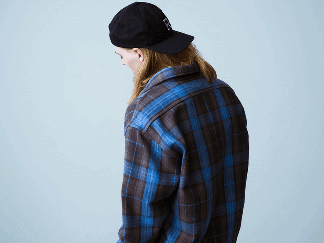 STANDARD CALIFORNIA for RHC Check Shirt & Baseball Cap 2.8(sat