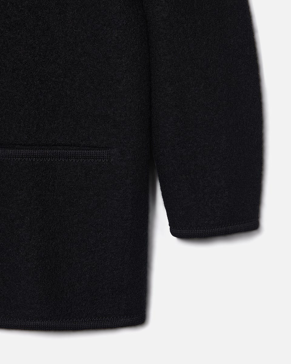 RIER | Walker jacket black | 100% natural wool | made in Austria