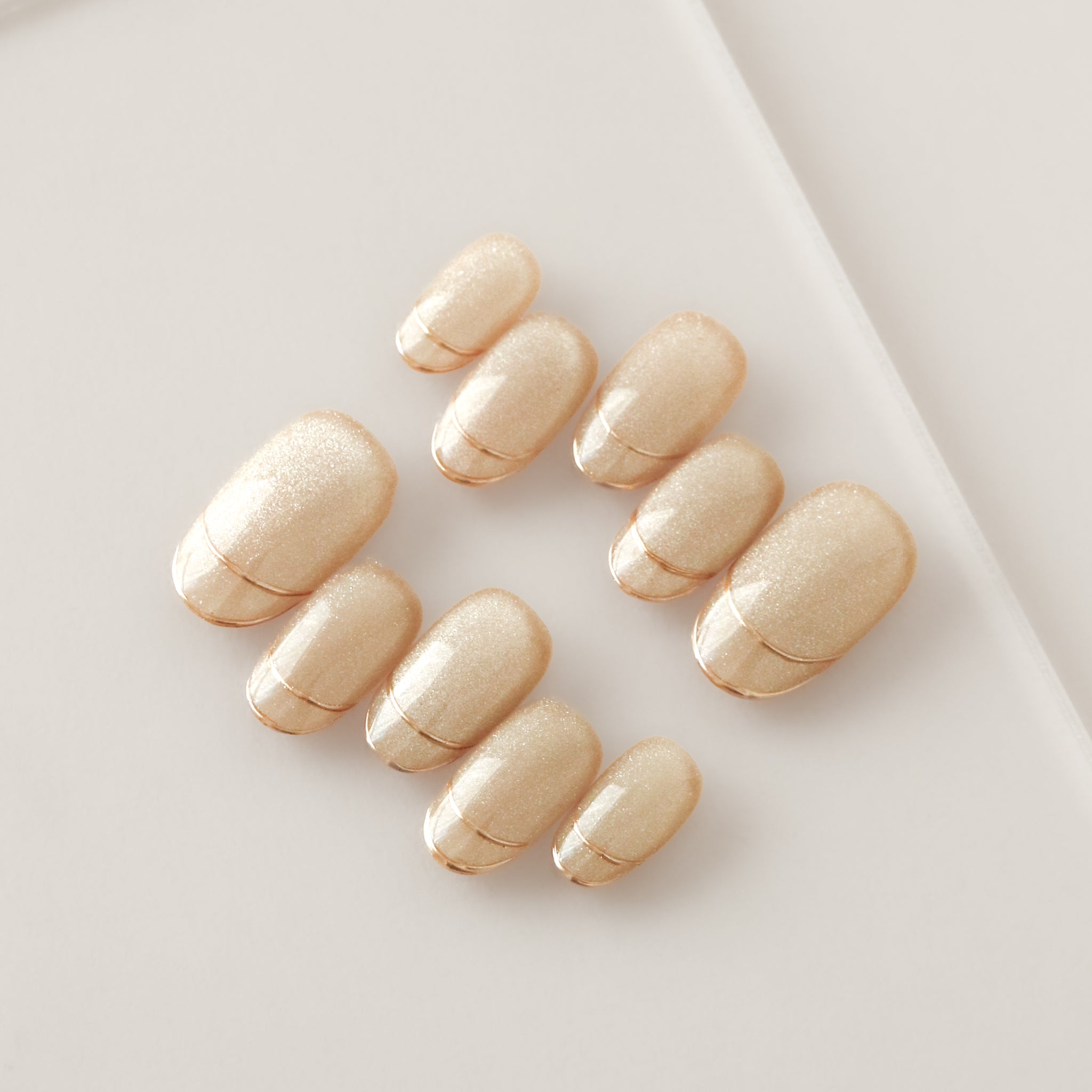 新品リピネイル ネイルチップ(グルー、ウッド、アルコールパッド付