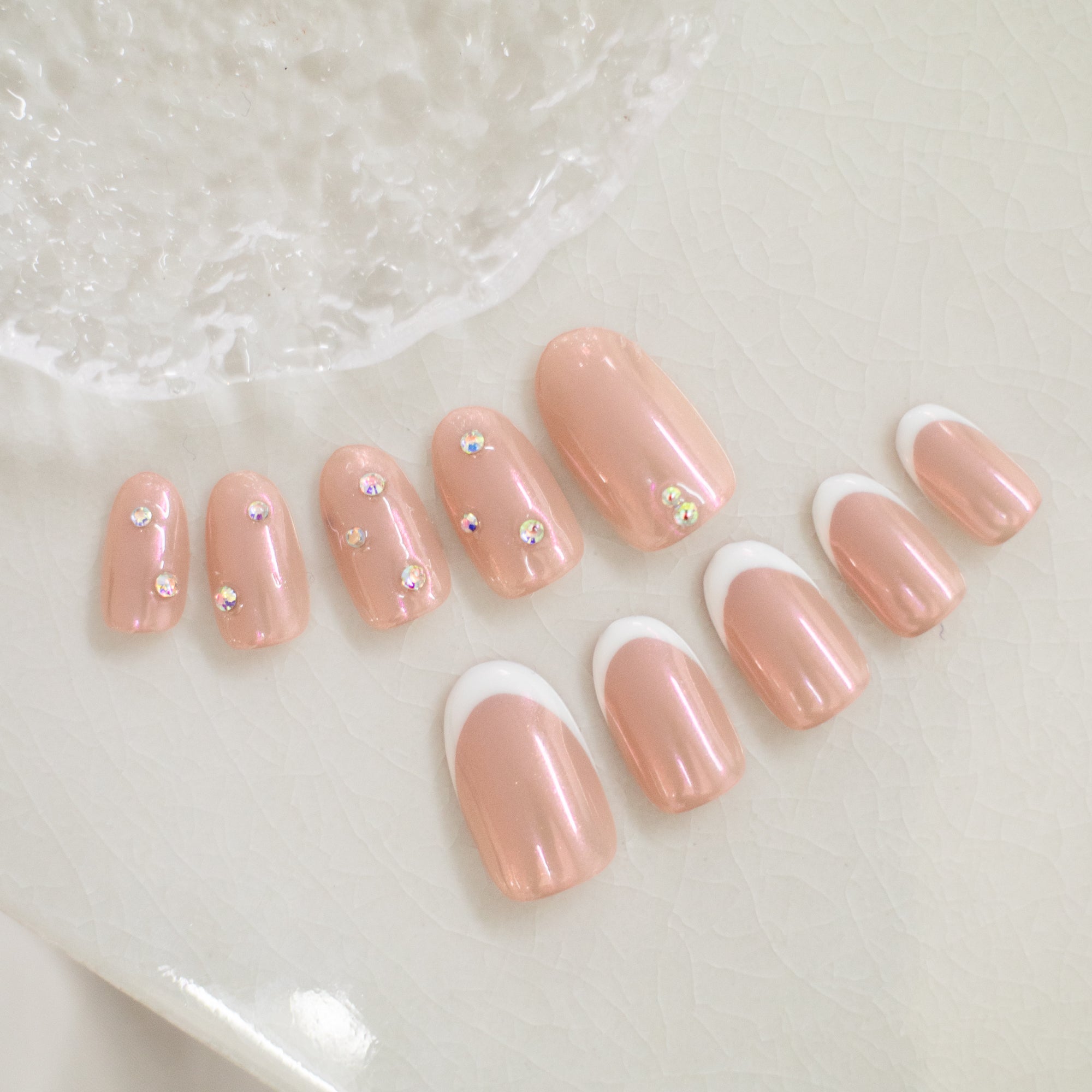 新品 ripinail リピネイル フレンチ✖️ビジュー 【公式通販】