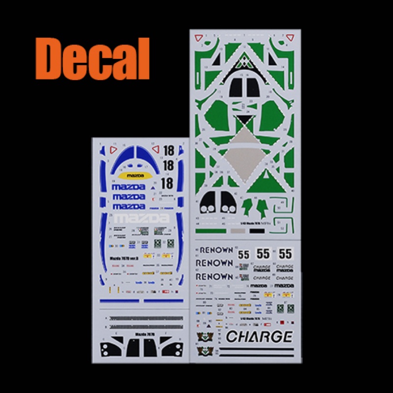 モデルファクトリー ヒロ 1/43 フルディティールキット マツダ 787B