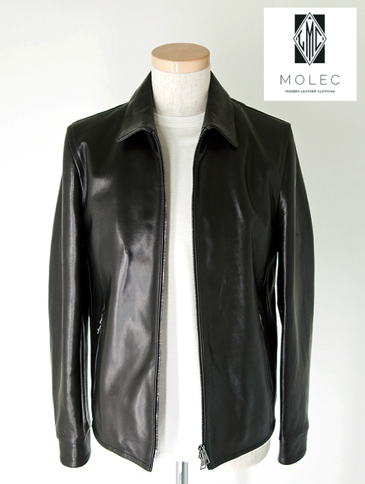 商品詳細ページ | 40%OFF MOLEC/モレック 襟付きシングルライダース