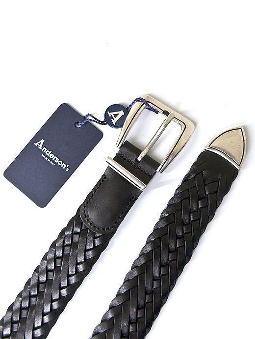 商品詳細ページ | Anderson's/アンダーソンズ メッシュレザーベルト