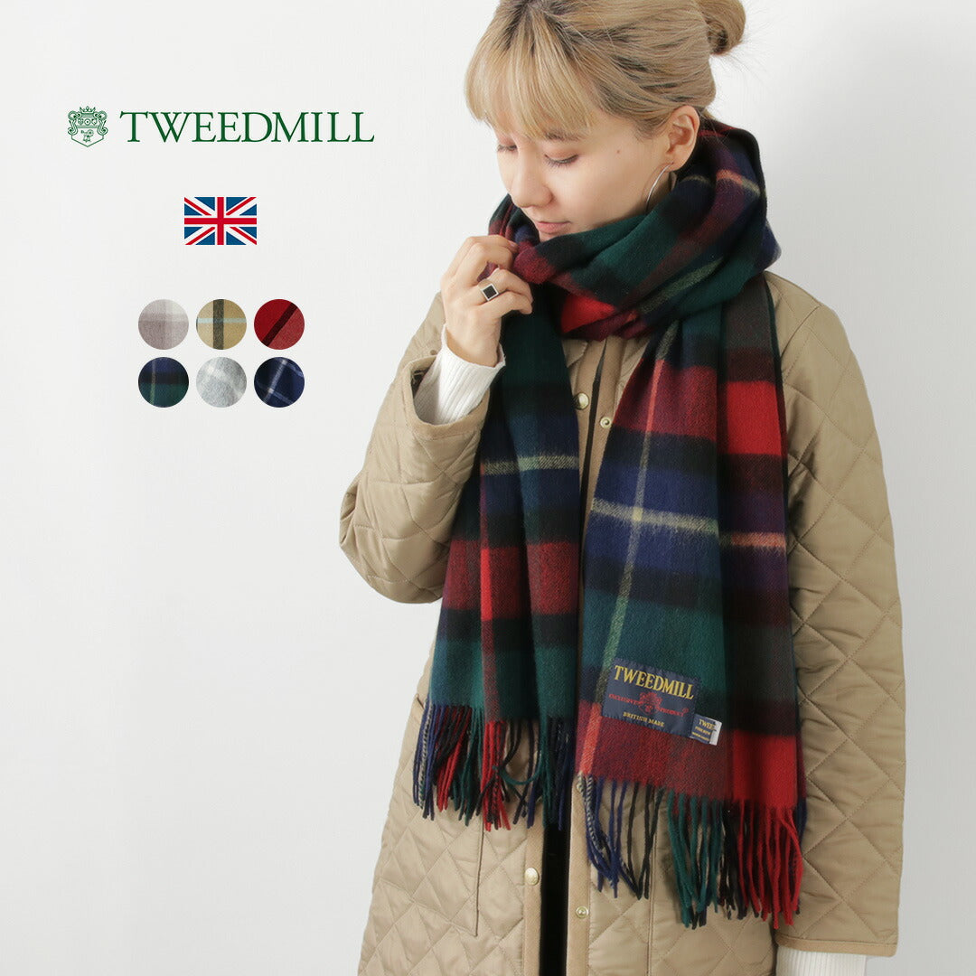 20％OFF】TWEED MILL（ツイードミル） 71×210 ラムウール ニーラグ