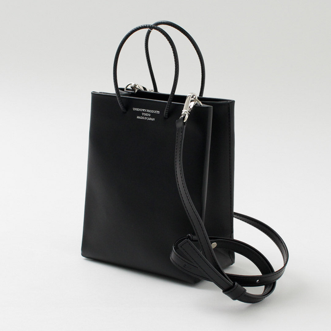 UNKNOWN PRODUCTS（アンノウンプロダクツ） レザー ペーパーバッグ