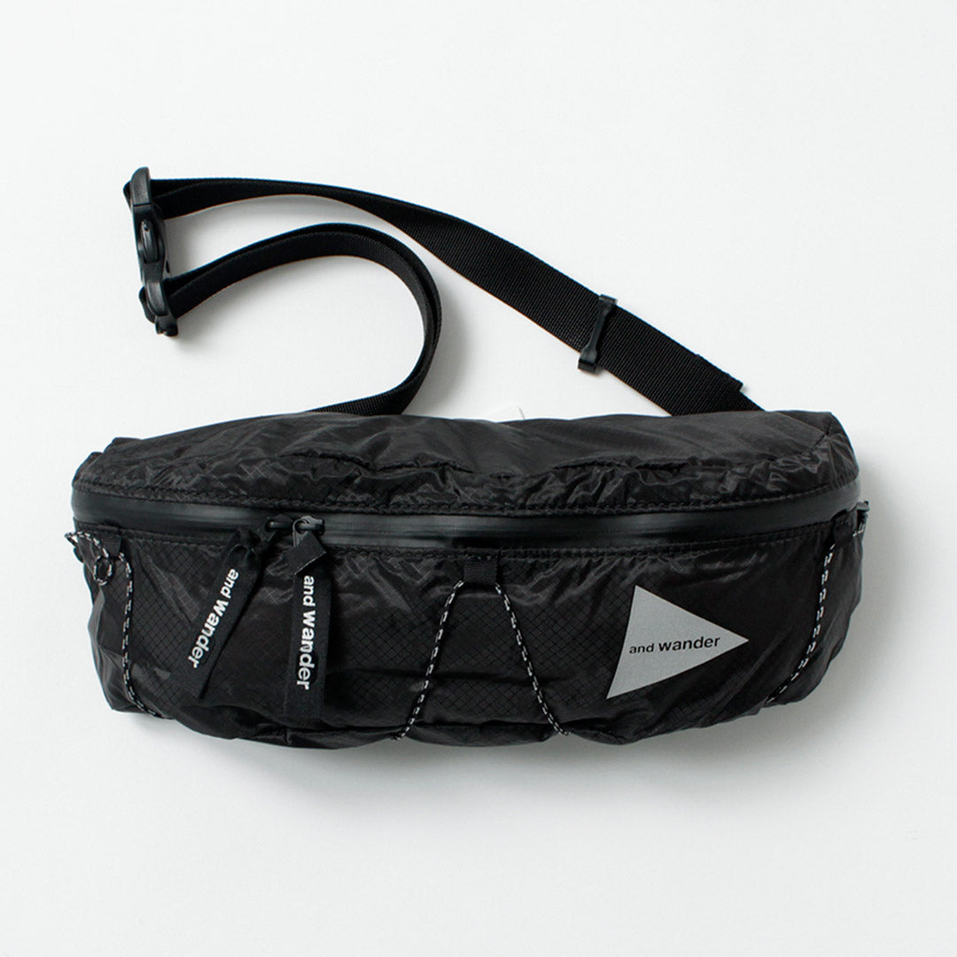 AND WANDER（アンドワンダー） シル ウェスト バッグ / ボディバッグ