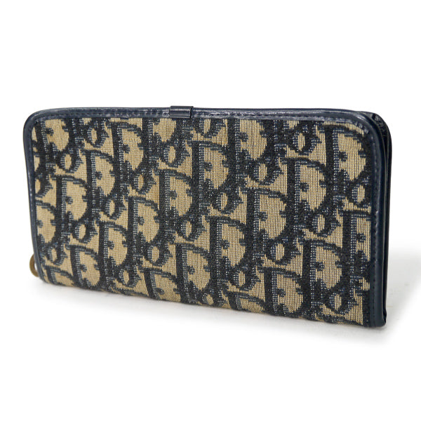 OLD Dior トロッター柄ジャガード長財布（青） – Vintage Shop Rococo