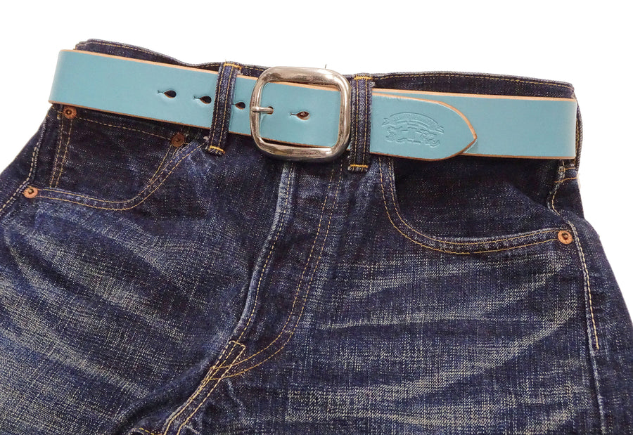 Studio D'artisan Leather Belt Men's Ccasual 38mm Wide/5mm Bend