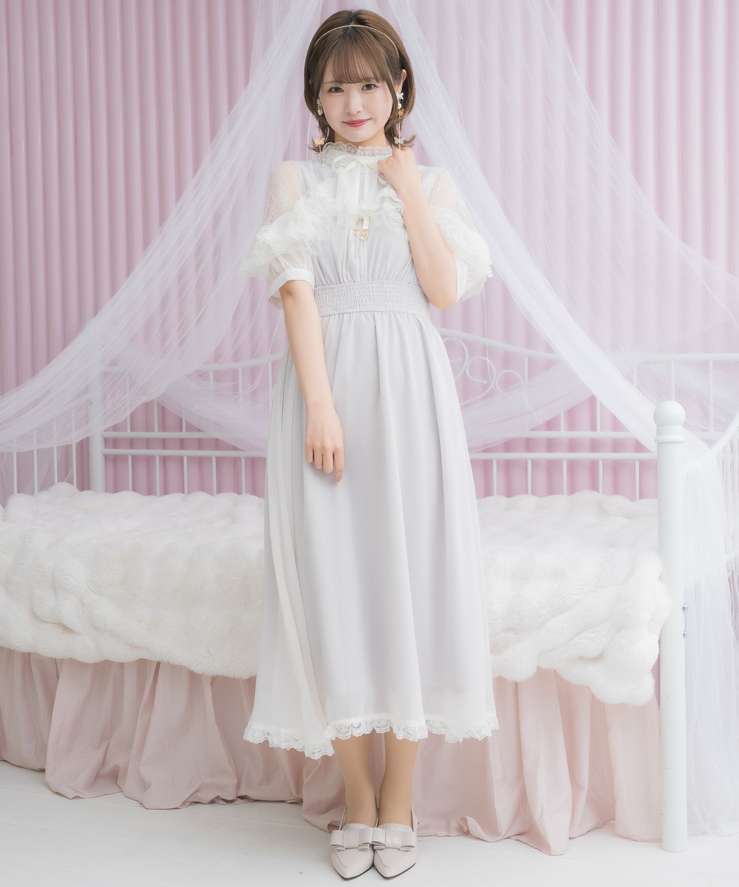 ラッフルシアーロングワンピース | Rlab store