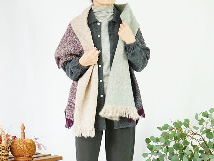 CLOSELY]リネンウール天竺シャツカーディガン | 森の8カテン rolca_shop