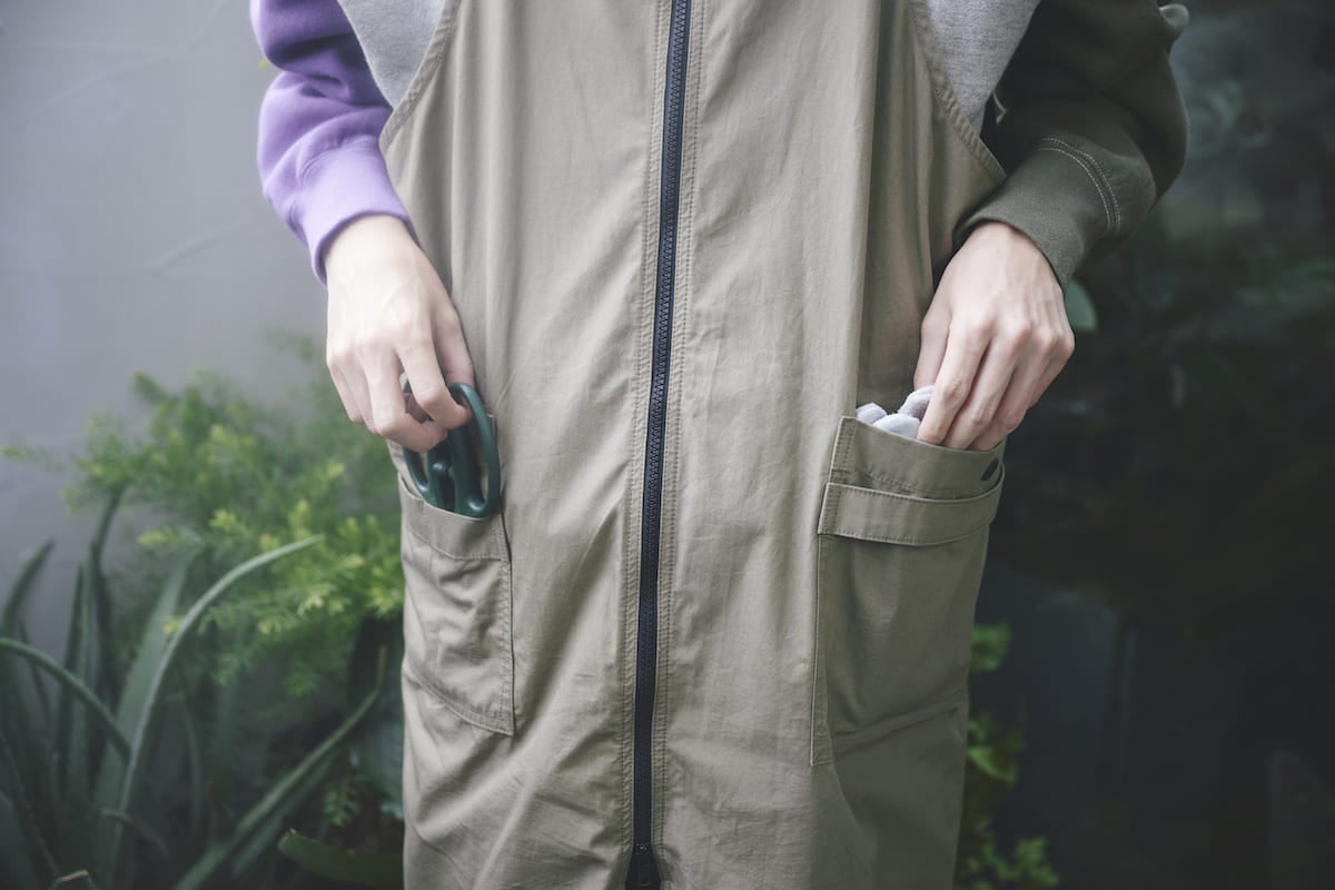 ジップエプロン