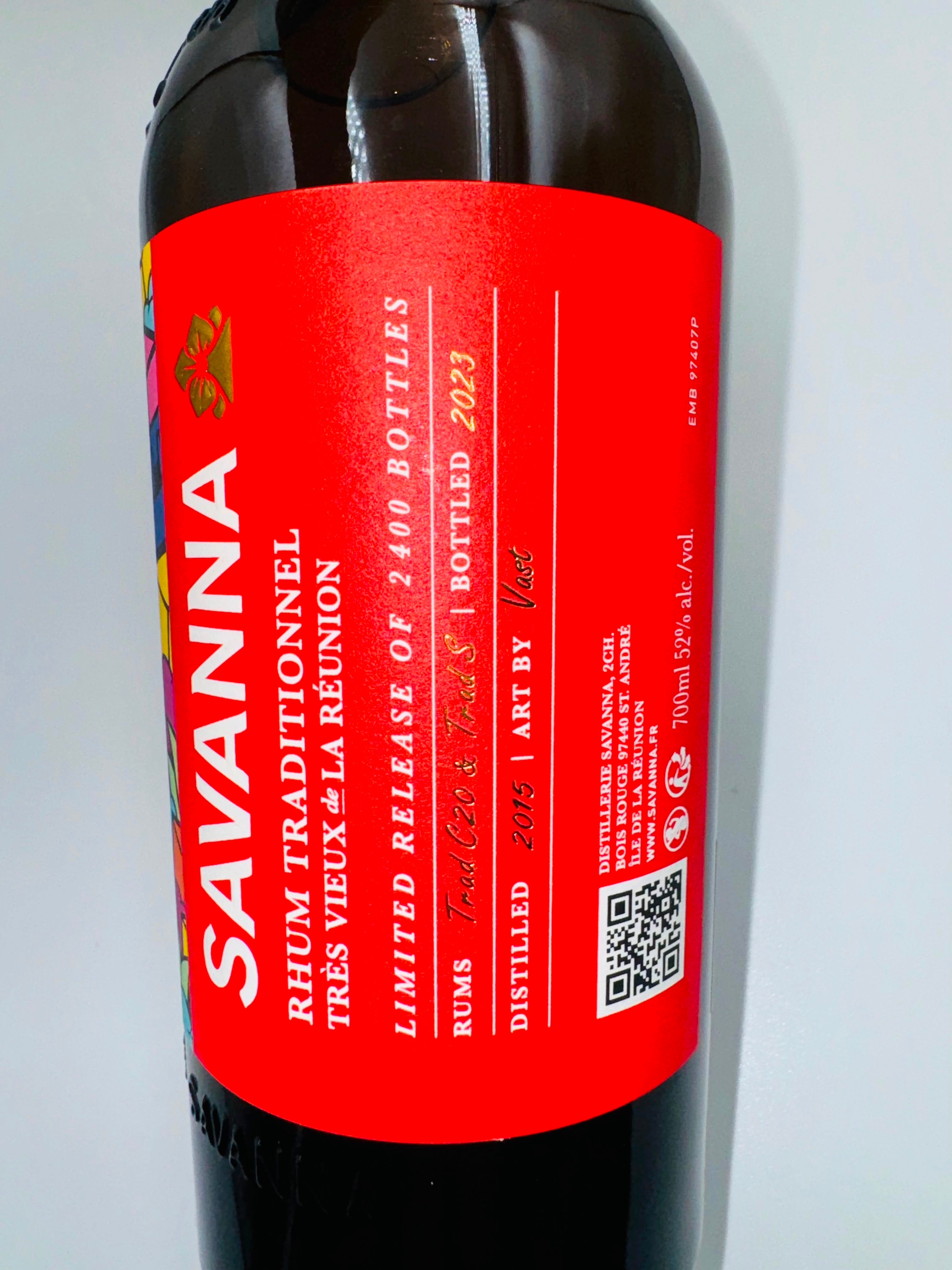 青りんごとディルなどのハーブ】サバンナ 2015 アート オブ ラム by